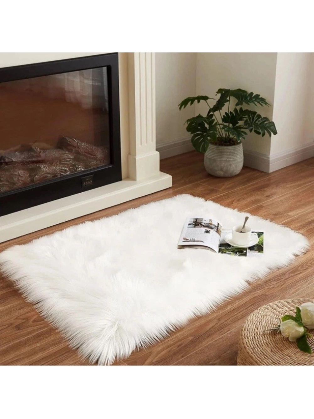Plush Flukati Rug - Soft Accent Rug